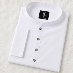 সুতি (HP) আদি ধুতি পাঞ্জাবি (White)